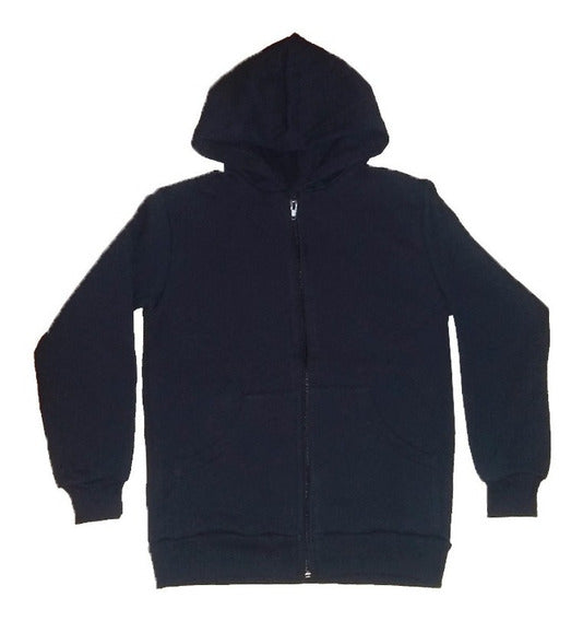 Classic Black Zip-Up Hoodie